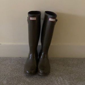 Hunter rain boots